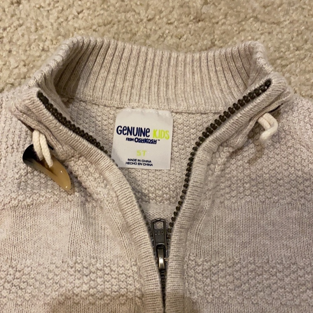 Boys zipper sweater - Picture 4 of 6
